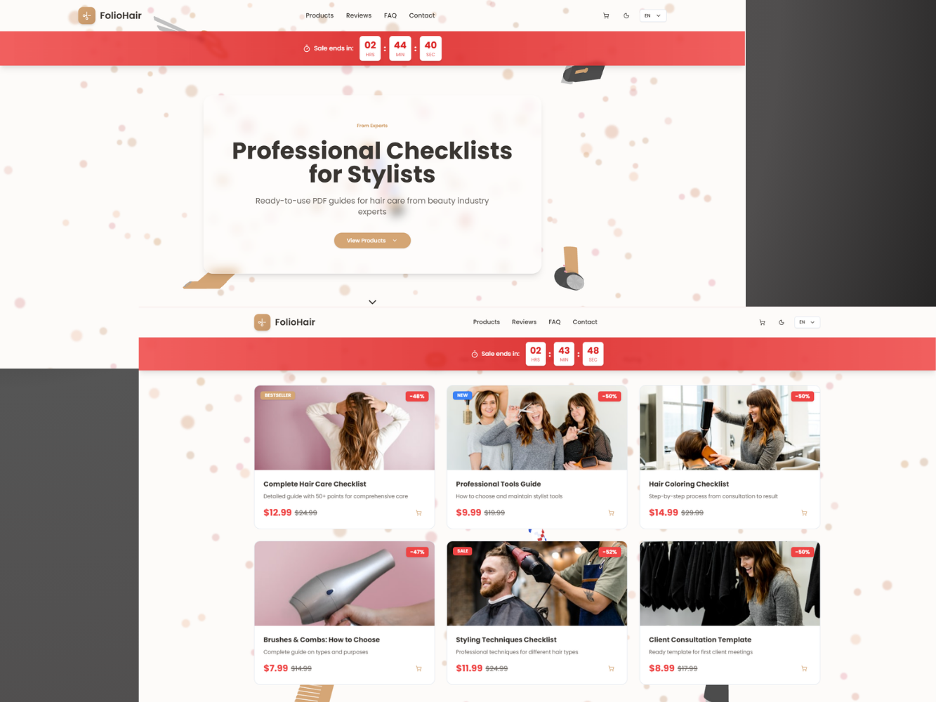 FolioHair — Professional Checklists for Stylists — screenshot 2